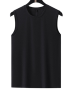 Black Men's Sports Vest