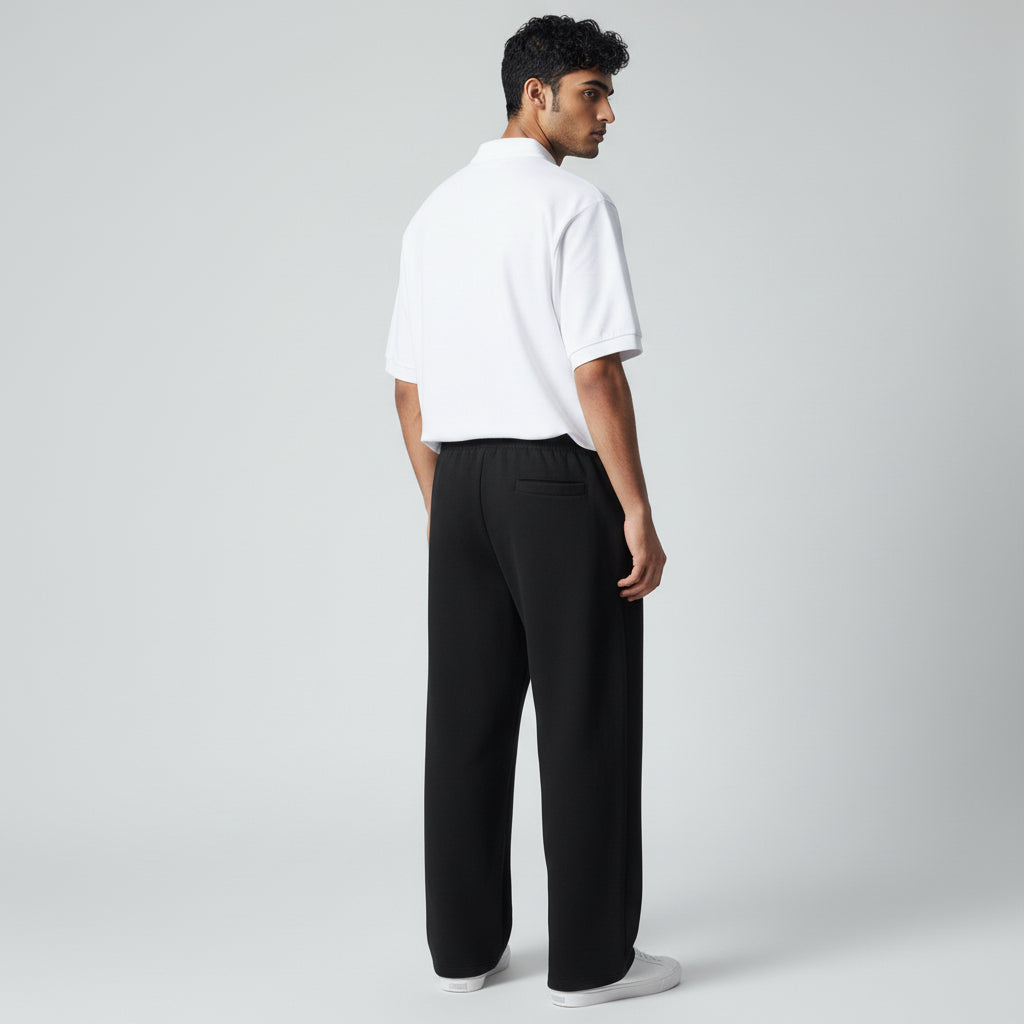 Classic Black & White Polo Co-Ord