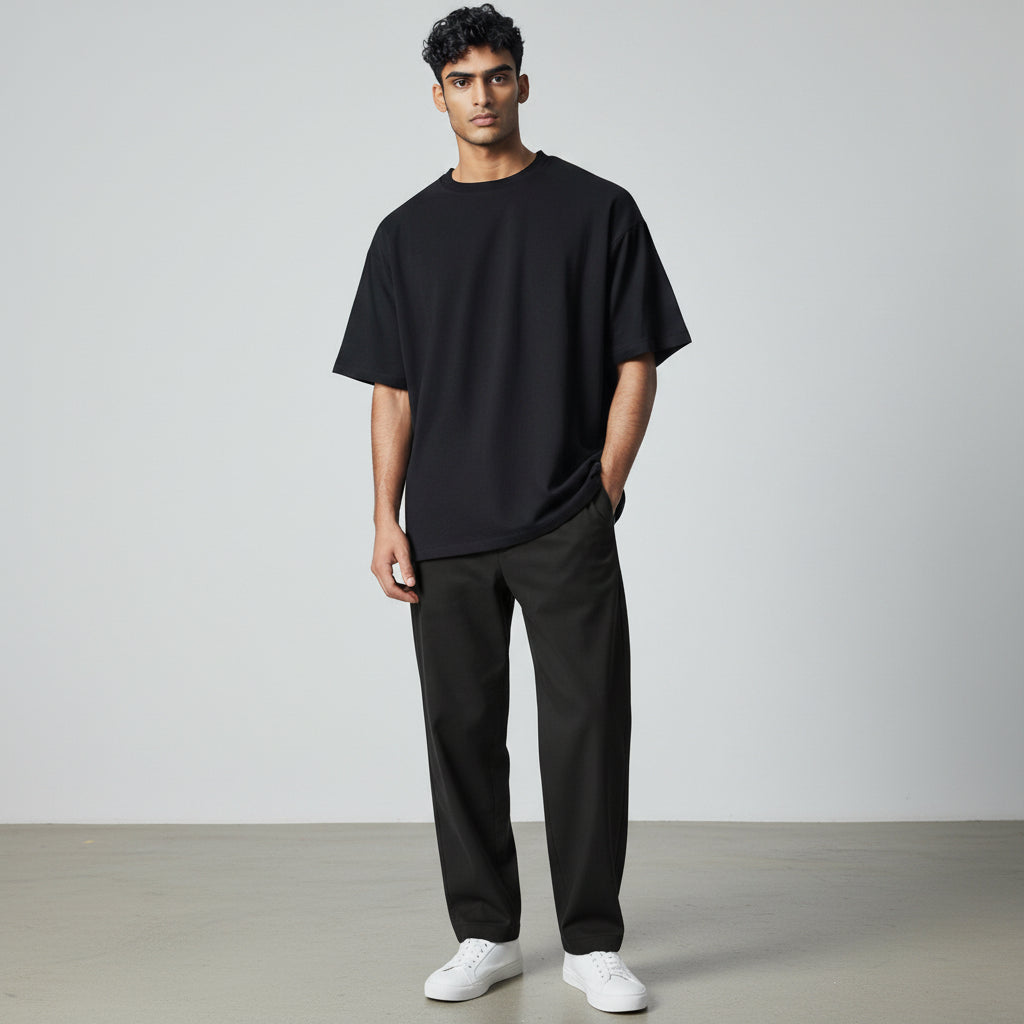 Classic Black & White Polo Co-Ord