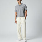 Soft Neutral Polo Co-Ord set