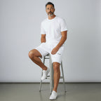 White Men's Premium Shorts